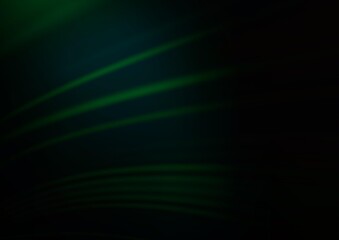 Dark Green vector abstract bokeh pattern.