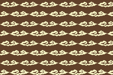 Seamless cloud pattern. suitable for backgrounds and wallpapers.