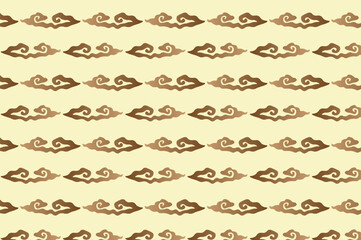 Fototapeta premium Seamless cloud pattern. suitable for backgrounds and wallpapers.