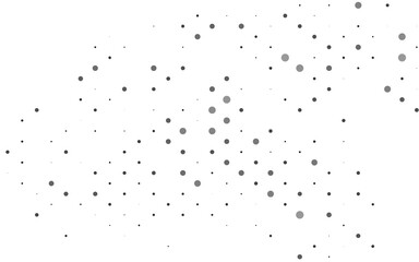 Light Silver, Gray vector background with bubbles.