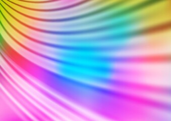 Fototapeta premium Light Multicolor, Rainbow vector bokeh and colorful pattern.