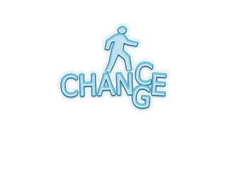 Change and chance concept