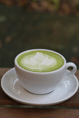 mattcha green tea latte 