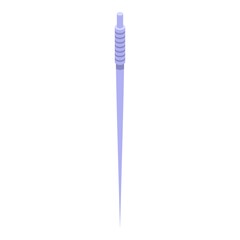Dental toothpick icon. Isometric of dental toothpick vector icon for web design isolated on white background