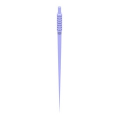 Dental toothpick icon. Isometric of dental toothpick vector icon for web design isolated on white background