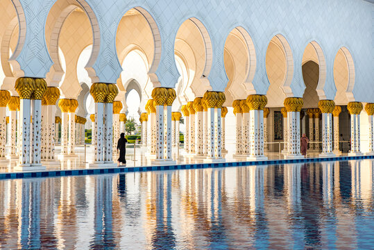 Scheich Zahid Moschee in Abu Dhabi