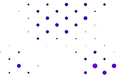Light Purple vector backdrop with dots.