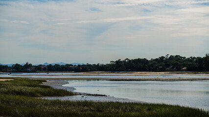 Les Landes Hossegor Frankreich See Landschaft 