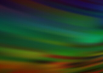 Dark Multicolor, Rainbow vector abstract bokeh pattern.