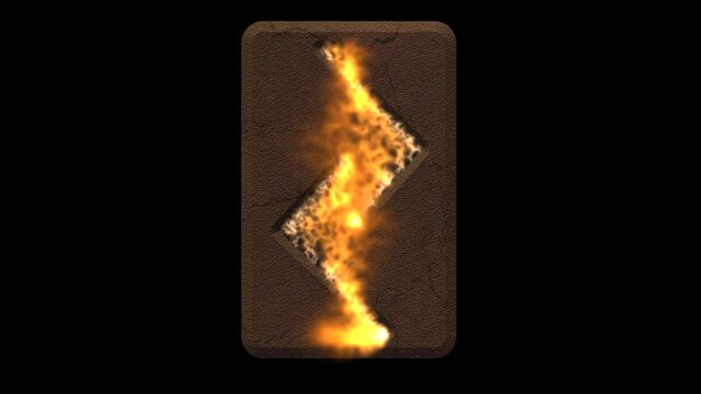 Jera Runa With Alpha Channel Motion Graphics