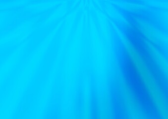 Light BLUE vector blurred bright template.