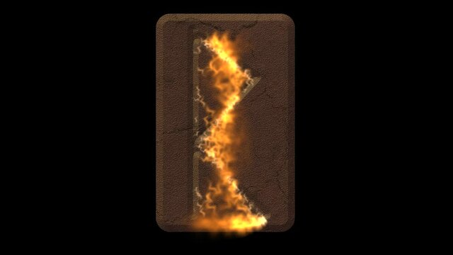 Raido Runa With Alpha Channel Motion Graphics