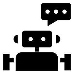 
A bionic man or artificial intelligence called robot 
