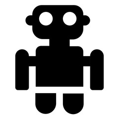 
A bionic man or artificial intelligence called robot 
