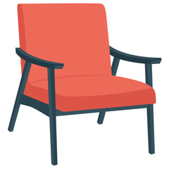 
An armchair to be placed on lounge 
