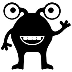 
Krumm monster having two eyes 
