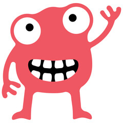 
Krumm monster having two eyes 
