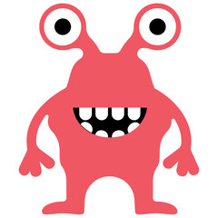 
Krumm monster having two eyes 
