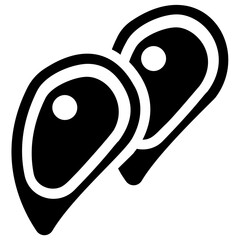  Sea creature known as mussel   © Vectors Market