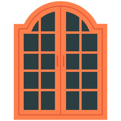 
Flat icon design of window 
