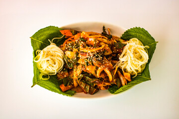 골뱅이 소면 초무침