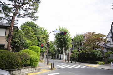 成城6丁目交差点