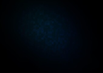 Dark BLUE vector texture in rectangular style.