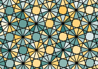 Abstract background imitating a multicolored windmill