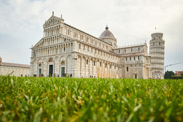 Obraz premium The leaning tower of Pisa in Pisa, Italy