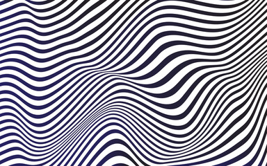 minimalist abstract black blue and white background. Abstract Background with Wavy Lines. Wavy Stripes for Web Design, Web Site, Wallpaper, Banner, Presentation, Cover.