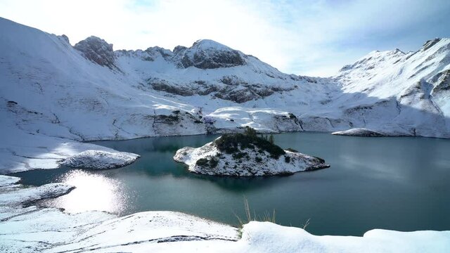 der Schrecksee im Winter
