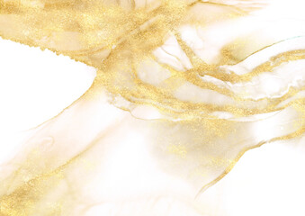 高級感のある金と白の贅沢な大理石の背景テクスチャ Abstract Wall Mural Abstra Emmanma