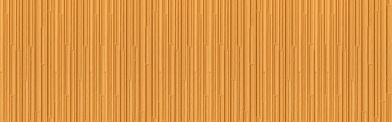 Naklejka premium Panorama of Modern brown stone wall with stripes texture and seamless background