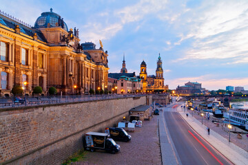 Dresden am Abend, Deutschland