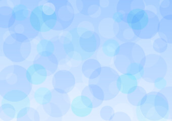 水色のほわほわ背景イラスト