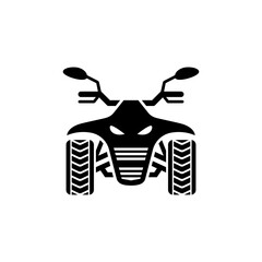 Quad bike vector isolated icon. © Vector Ace