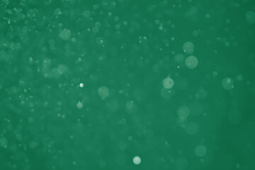 abstract green bokeh light pattern colorful for background.