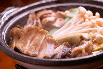 鮑の陶板焼き