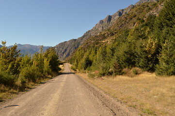 Road tripping in stunning landscapes on the Carretera Austral of Patagonia, Chile