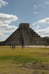 Chichen Itza,Mexico,Yucatan.  El Castillo Tempio di Kukulcan