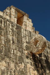 Chichen Itza,Mexico,Yucatan.  Gioco della pelota.
