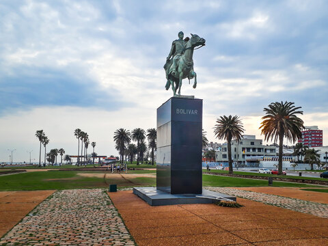Bolivar Sculpture, Montevideo City, Uruguay
