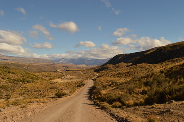 Road tripping among amazing scenery and landscapes on the Carretera Austral dirtroad through Patagonia, Chile