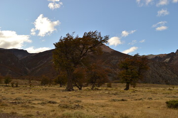 Road tripping among amazing scenery and landscapes on the Carretera Austral dirtroad through Patagonia, Chile