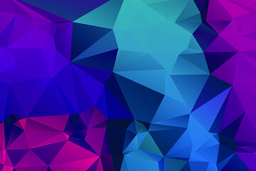 Abstract Color Polygon Background Design, Abstract Geometric Origami Style With Gradient. Presentation,Website, Backdrop, Cover,Banner,Pattern Template