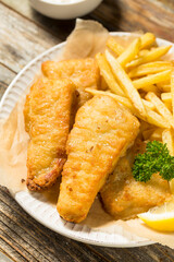Homemade British Fish and Chips