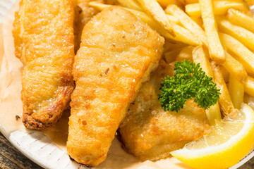 Homemade British Fish and Chips