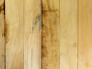 Wooden background from vertical slats