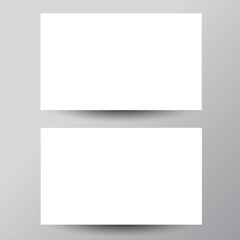 Fototapeta na wymiar Business card mock up template | Adobe Illustrator