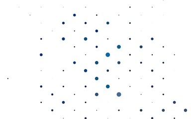 Light BLUE vector backdrop with dots.